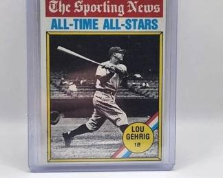 1976 TOPPS LOU GEHRIG CARD
