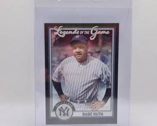 BABE RUTH LEGANDS OF THE GAME #214/299