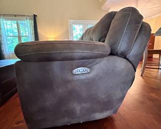 Full-size couch. Both sides, electric recline.