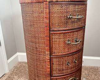 Contemporary Round 4-drawer piece