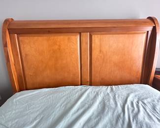 Queen size bed frame, and mattress