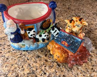 Noah’s ark cookie jar