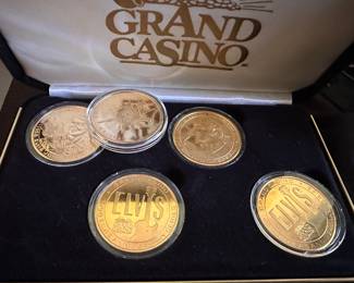 Elvis grand Casino commemorative coins