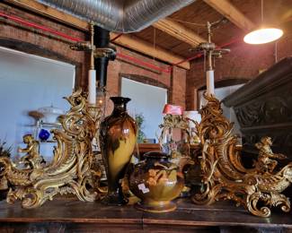 French Andirons 