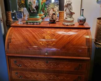 French style inlaid desk 