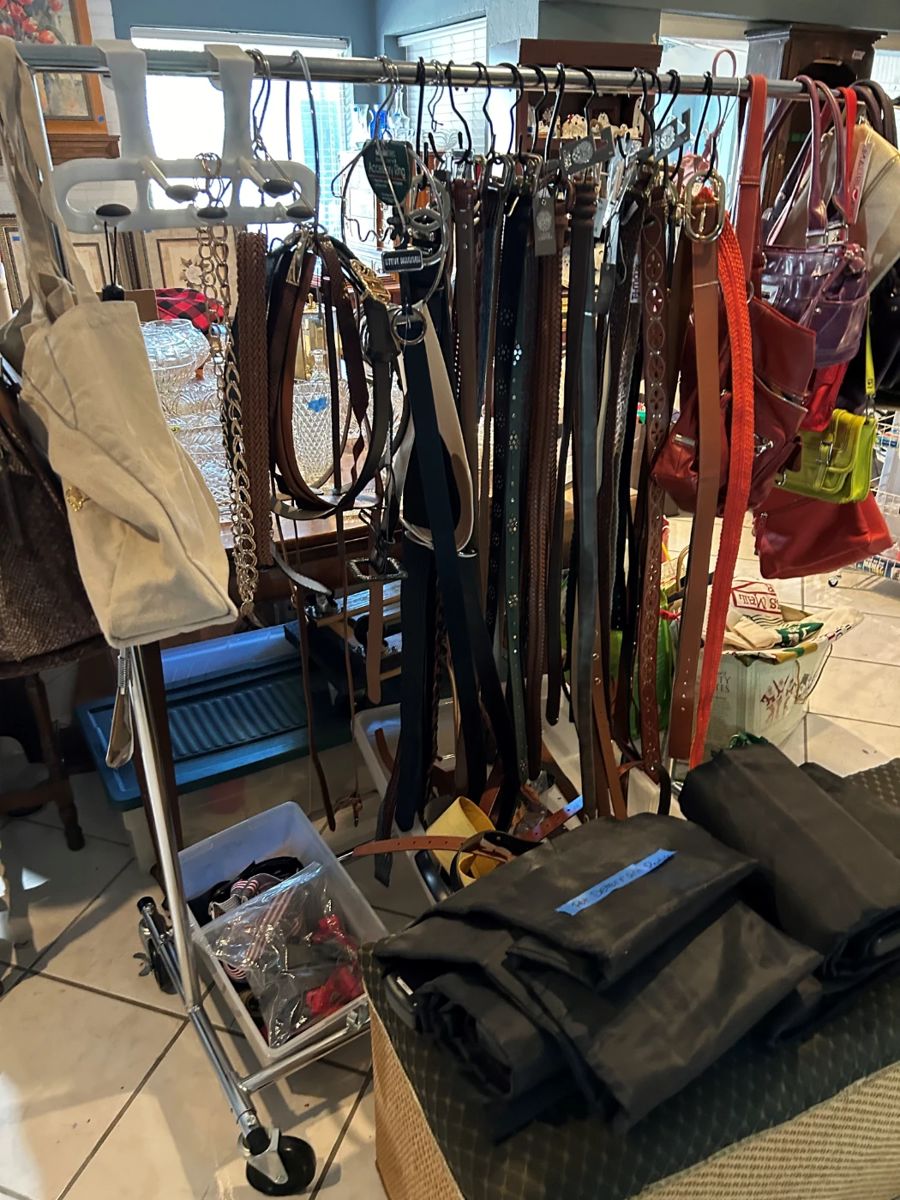 Estate sales clothing and fashion jewelry starts on 4/26/2024