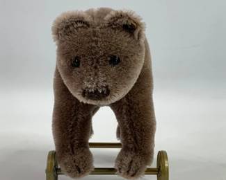 Steiff Museum Collection Bear on Wheels
