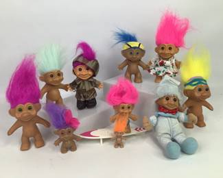 Vintage Russ Troll Dolls