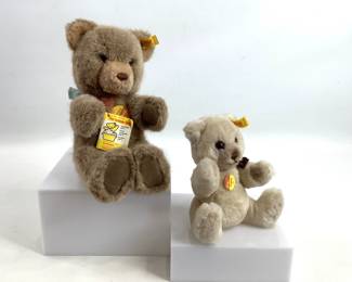  Steiff "Teddy Original" & "Petsy" Bears