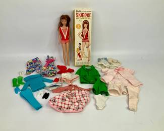 Vintage Mattel "Skipper" Doll and Accessories
