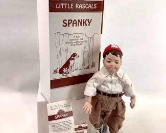 "Spanky" Porcelain Doll