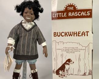  The Little Rascals- Buckwheat Porcelain Doll