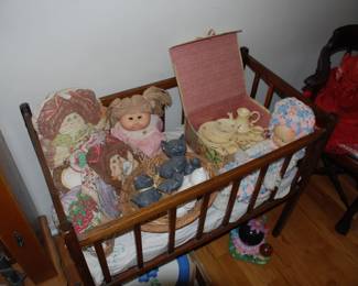 Cabbage Patch doll and Pillows