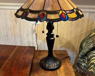 Vintage Tiffany Style Lamp 