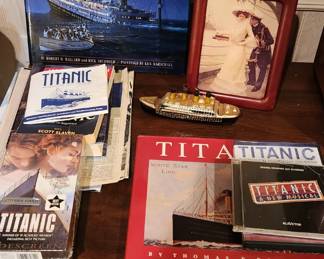 Vintage Titanic Collectibles 