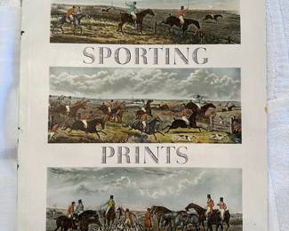 British Sporting Prints Book by The Ariel Press 