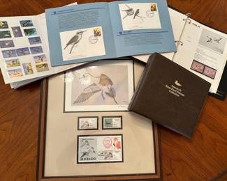 Duck Stamp Collection Including Framed Art