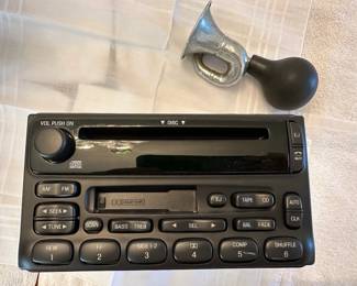 Compact Disc player for a Ford car truck an Old Fashioned Condor Horn 