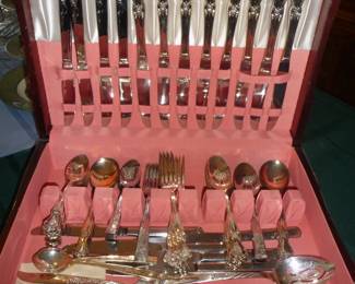 several sets of flatware besides this 