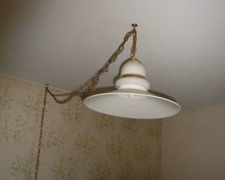 vintage hanging light