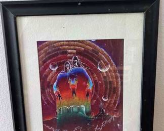 Native American Indian, Indian Artist, Rex A BAGAYE 