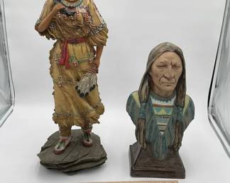 American Indian Statues 