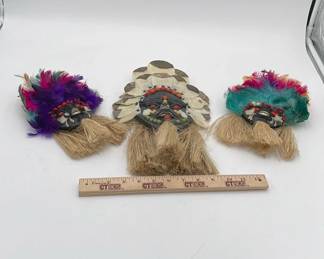 Indigenous Masks From Brazil 