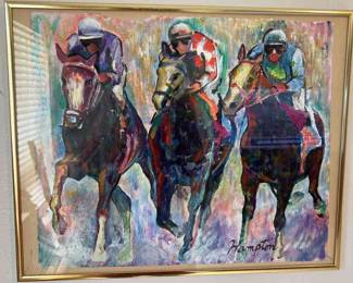 Horse Race by Hampton SIGNED