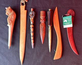 Hand Carved Letter Openers