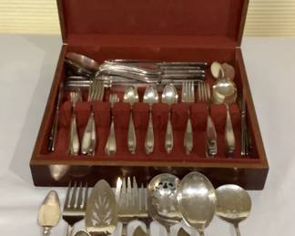 1847 Rogers Bros and Wm Rodgers and Son Silver Plate Serving Set