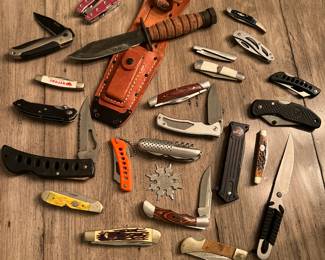 Pocket knives are not included in daily discounts...so many for you to browse through!!!  Come shop!