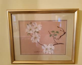 Framed Pastel by Pinehurst Artist Jeanette Sheehan
