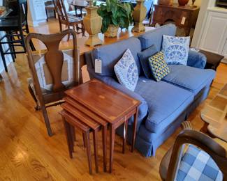 Sheraton Inlaid Nesting Tables