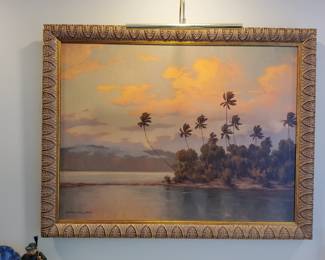 Oil on Canvas Frame Painting by Daryl Millard