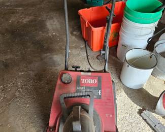 $50 Toro CCR Powerlite-E snowblower