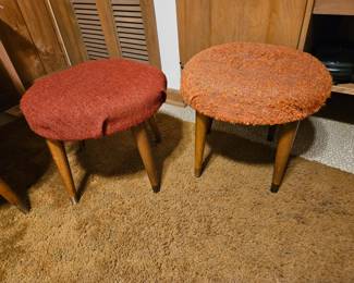 $15 ea MCM Foot stools