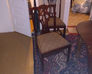 Chippendale chairs