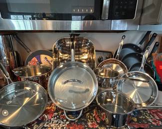 Kitchen Items - All-Clad, Cuisinart, Wolfgang Puck