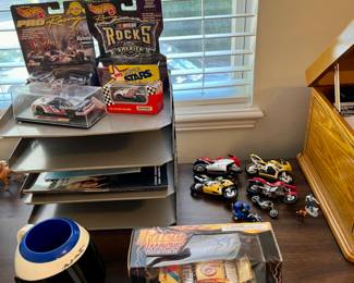 Cars, motorcycles, etc toys