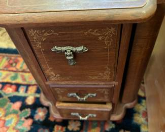 Vintage Revolving drawers/doors jewelry box 