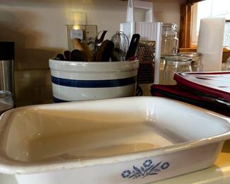 CORNING WARE CORNFLOWER DISH