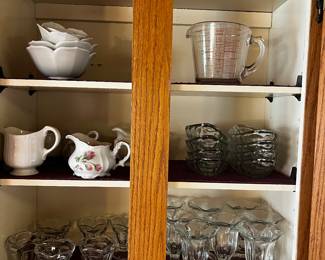 VINTAGE ICE CREAM SUNDAY GLASSES BANANA BOAT 