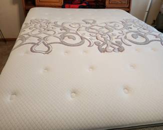 Sealy Queen mattress & springs. Bed frame & headboard are also for sale. 
