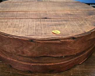 WOODEN CHEESE BOX