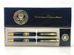 Parker Insignia Bill Clinton Presidential Pen & Pencil Set
