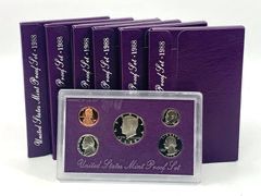 1988 US Mint Coin Proof Sets
