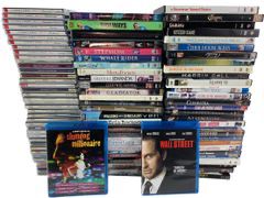Music CDs and Movie DVDs- Slumdog Millionaire, Mission Impossible, Cleopatra, Singin In The Rain, The Aviator, Casablanca, Gladiator, Sideways, and More!
