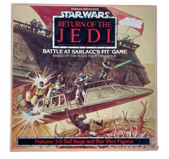 1983 Star Wars, Return of The Jedi Battle At Sarlaccs Pit Game by Parker Brothers
