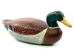 George Barr Mallard Duck Decoy, Handmade, Easton, Maryland
