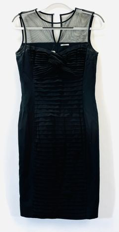 Wolford Wool Bodycon Designer Dress Size 36 8 UK Black
